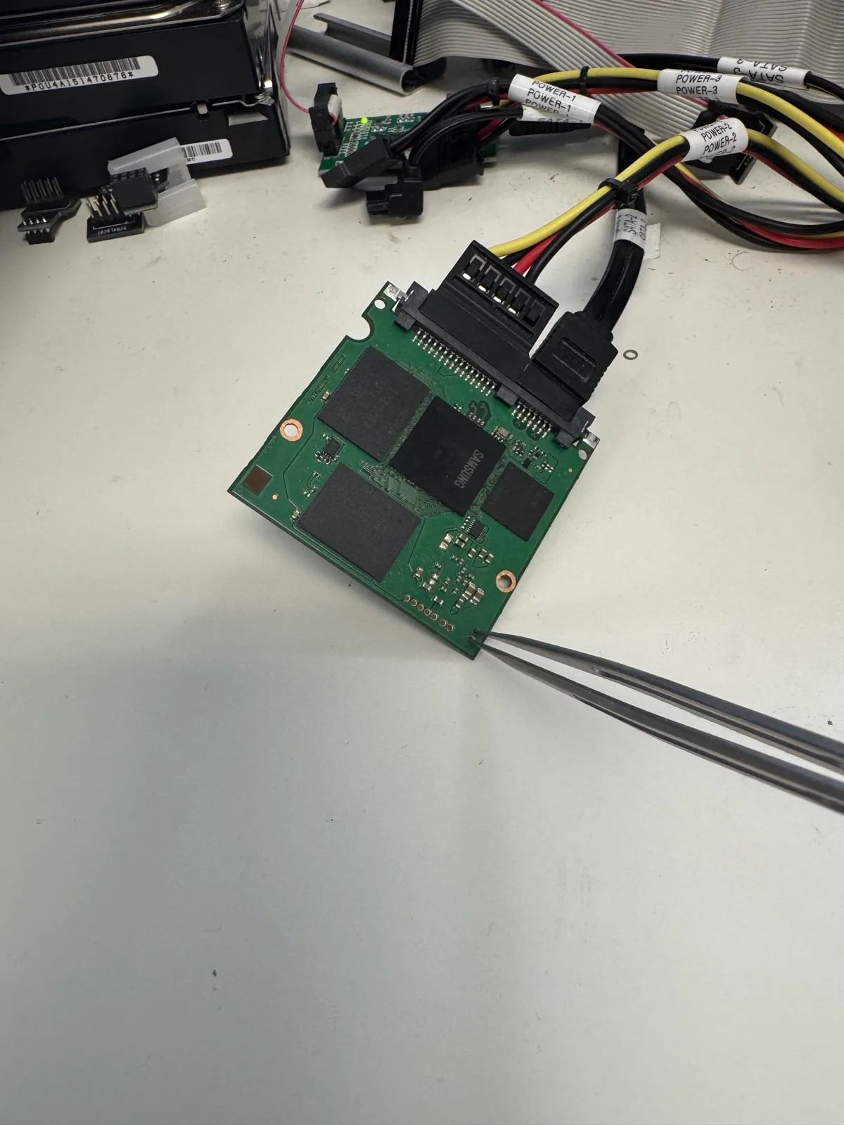 Samsung SSD board access for recovery